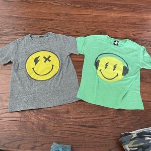 Pixielane boys smiley t-shirt bundle